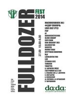 Fulldozer Flyer Back